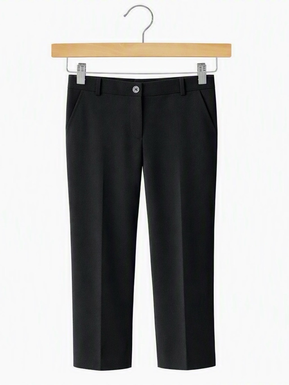 Betabrand Classic Black Dress/Yoga Straight Pants
